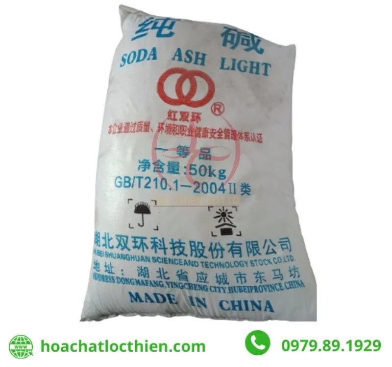 Soda Ash Light Na2CO3 99.2% - Cung Cấp Soda C&ocirc;ng Nghiệp Lộc Thi&ecirc;n