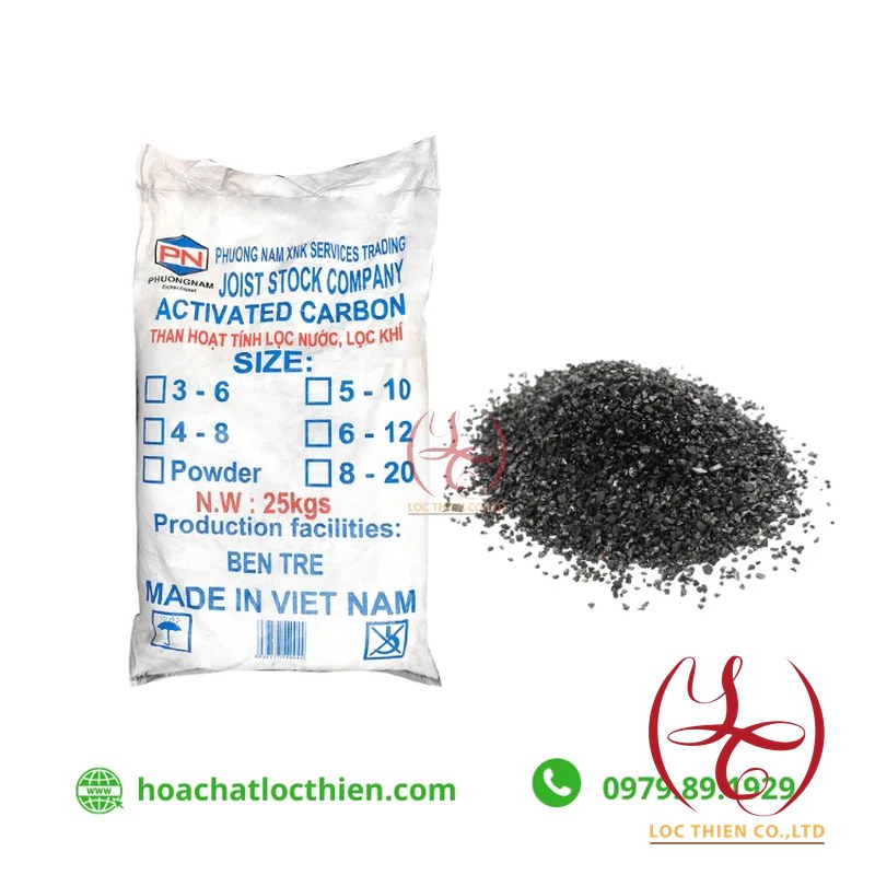 Than Hoạt T&iacute;nh Dạng Bột &mdash; B&aacute;o Gi&aacute; | H&oacute;a Chất Lộc Thi&ecirc;n