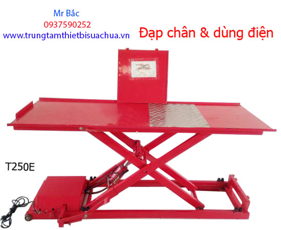 B&agrave;n n&acirc;ng xe m&aacute;y sữa chữa
