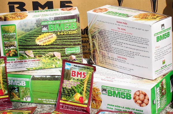 Phân bón lá hữu cơ Ban Mai 5B (BM5B)