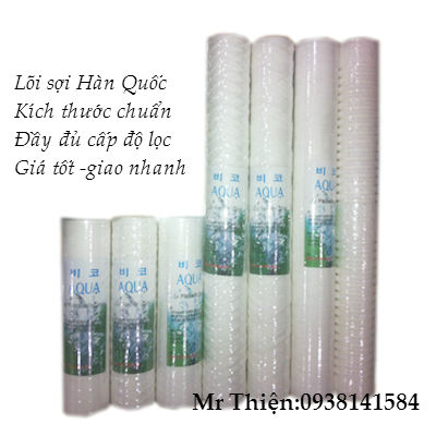 Lõi lọc sợi quấn Hàn Quốc