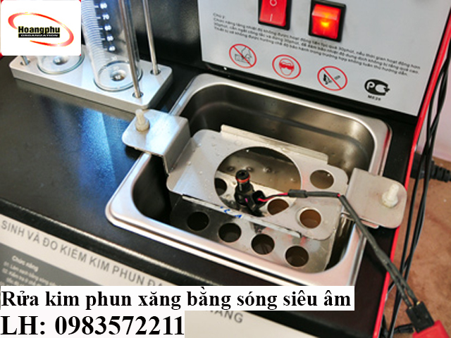 Vệ sinh kim phun xăng bằng sóng siêu âm
