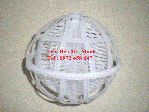 Đệm vi sinh dạng cầu xử l&yacute; sinh học