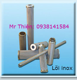 Bán lõi lọc inox 316 của Singapore, lõi lọc tinh inox 304