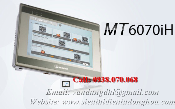 Màn hình Weintek, MT6070iH, 7 inch , 65536 màu