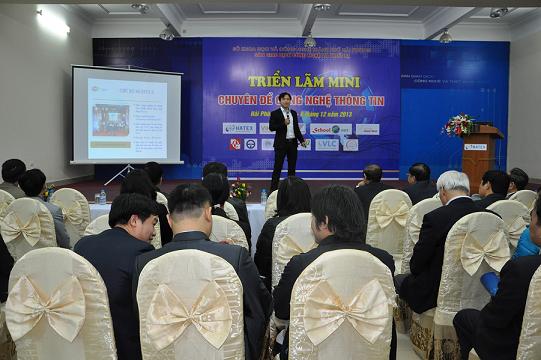 S&agrave;n giao dịch c&ocirc;ng nghệ v&agrave; thiết bị Hải Ph&ograve;ng tổ chức th&agrave;nh c&ocirc;ng triển l&atilde;m mini chuy&ecirc;n đề c&ocirc;ng nghệ th&ocirc;ng tin