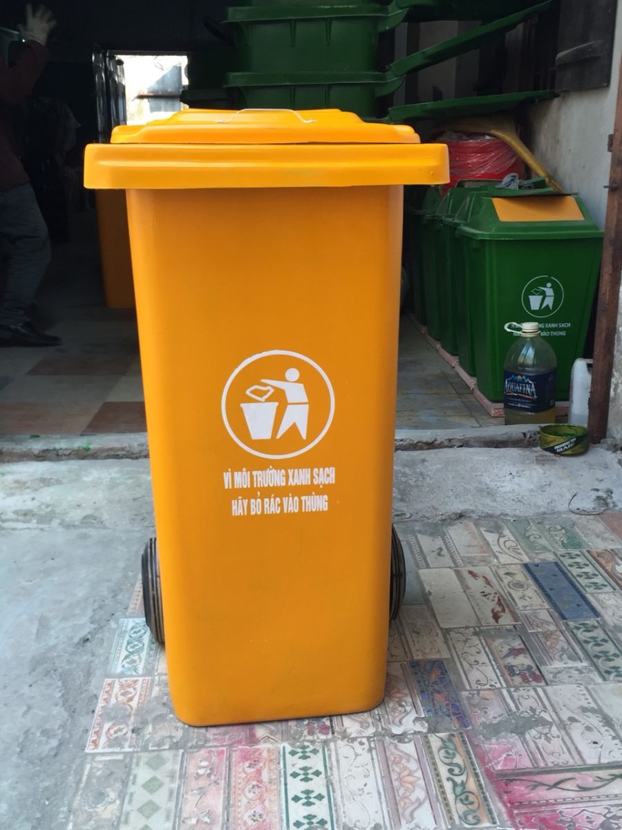 Cung cấp th&ugrave;ng r&aacute;c compoite 120 l&iacute;t - th&ugrave;ng r&aacute;c c&ocirc;ng cộng
