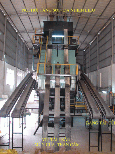 Nồi hơi đa nhiên liệu đốt tầng sôi