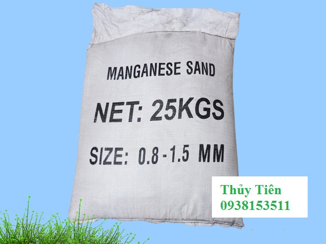 C&aacute;t Mangan lọc nước