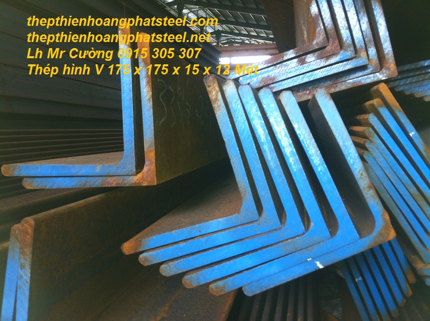 Thép hình V chữ V ., V 175 x 175 x 12 x 12 Mét