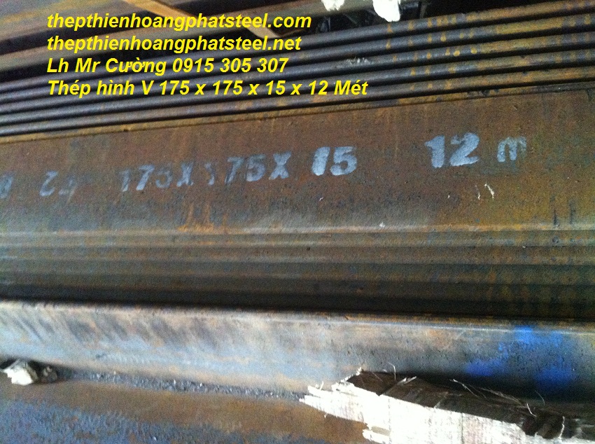 Th&eacute;p h&igrave;nh V chữ V ., V 175 x 175 x 15 12 M&eacute;t