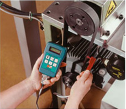 M&aacute;y đo lực căng đai thang, đo lực căng đai truyền động model RTM 400