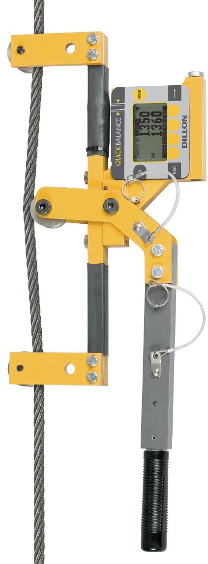M&aacute;y đo lực căng c&aacute;p th&eacute;p trạm BTS model Quick Balance