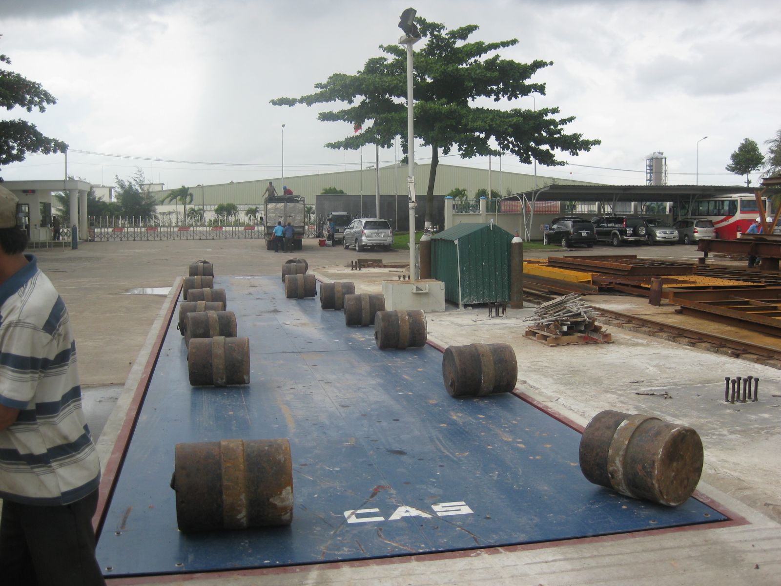 Trạm c&acirc;n xe tải 60 tấn