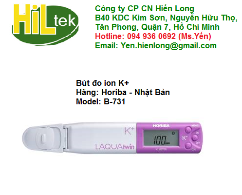 Bút đo ion K+ Horiba