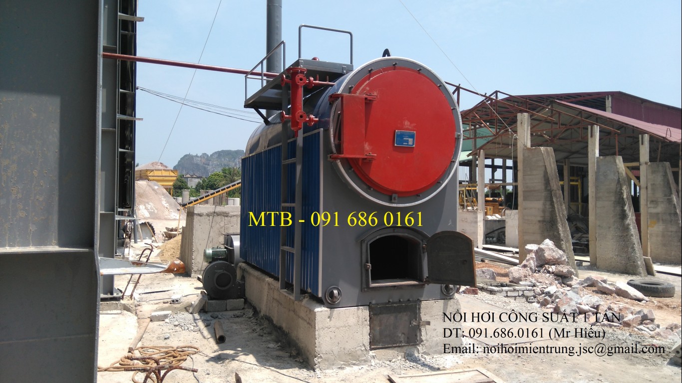 Lò hơi, nồi hơi 1 tấn