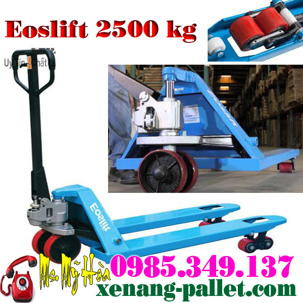 Xe n&acirc;ng tay thấp 2.5 tấn, 3 tấn, 5 tấn