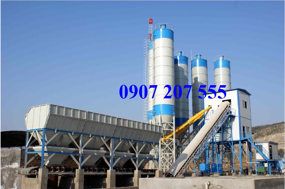 Trạm trộn b&ecirc; t&ocirc;ng model SD 120m3/h