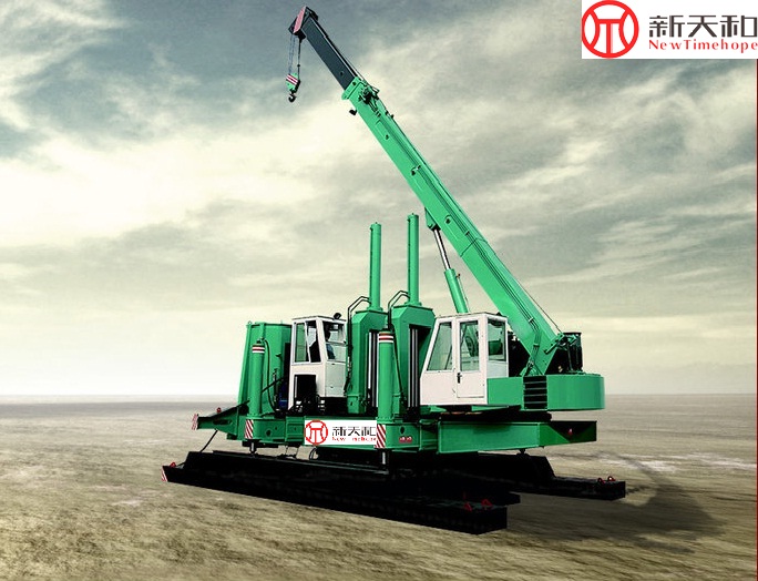 Roboot ép cọc bê tông 1000T