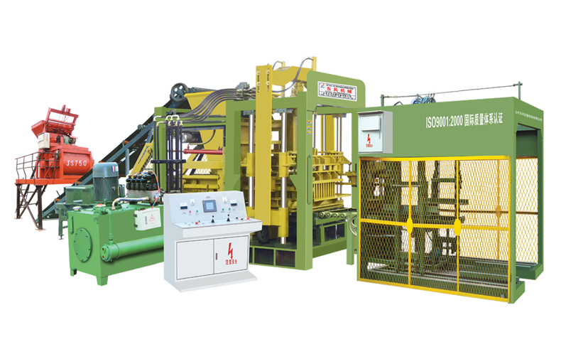 D&acirc;y chuyền sản xuất gạch kh&ocirc;ng nung QTY10-15C