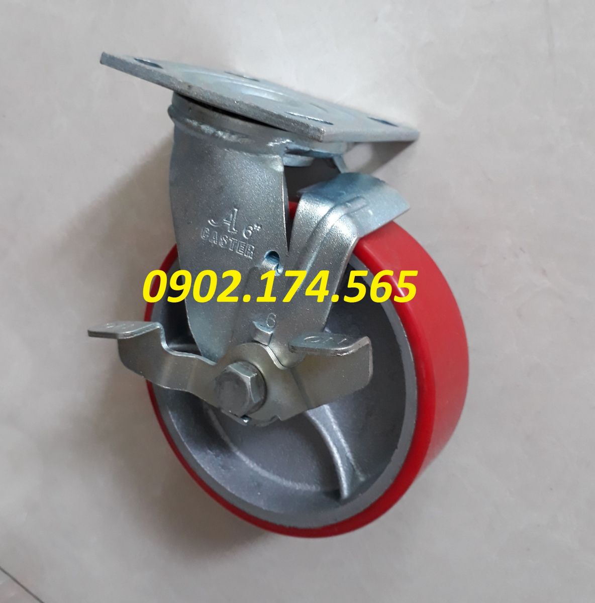 Bánh xe PU 150 càng xoay