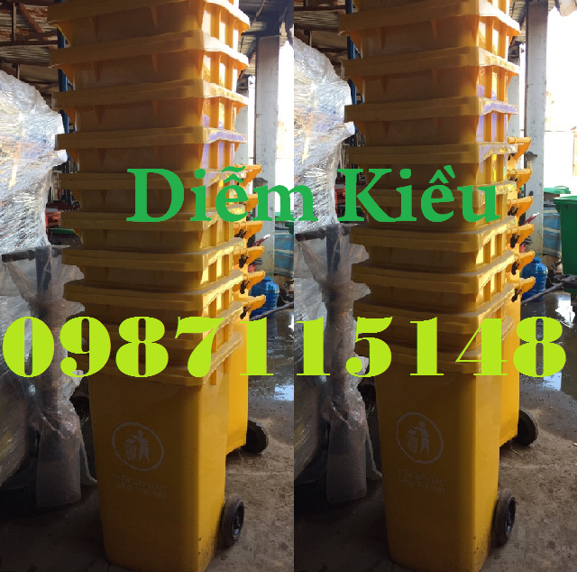 Thùng rác công cộng 240 lít