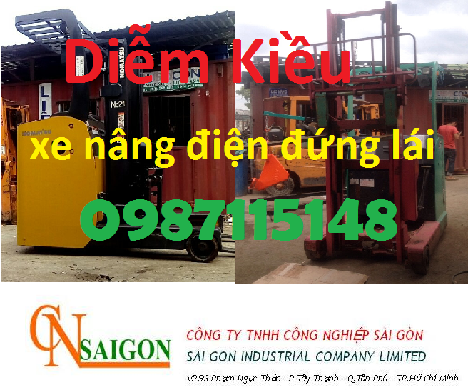 Xe nâng động cơ đứng lái và ngồi lái