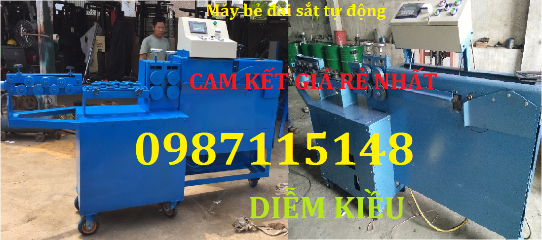 M&aacute;y bẻ đai sắt dạng đứng