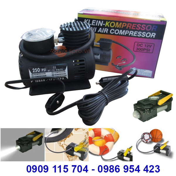 M&aacute;y bơm hơi điện cầm tay