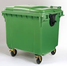 Thùng rác nhựa 660 lít