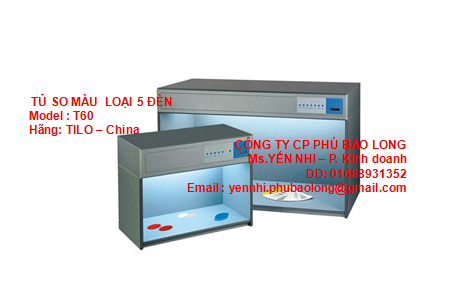 Tủ so m&agrave;u Model T60 loại 5 đ&egrave;n