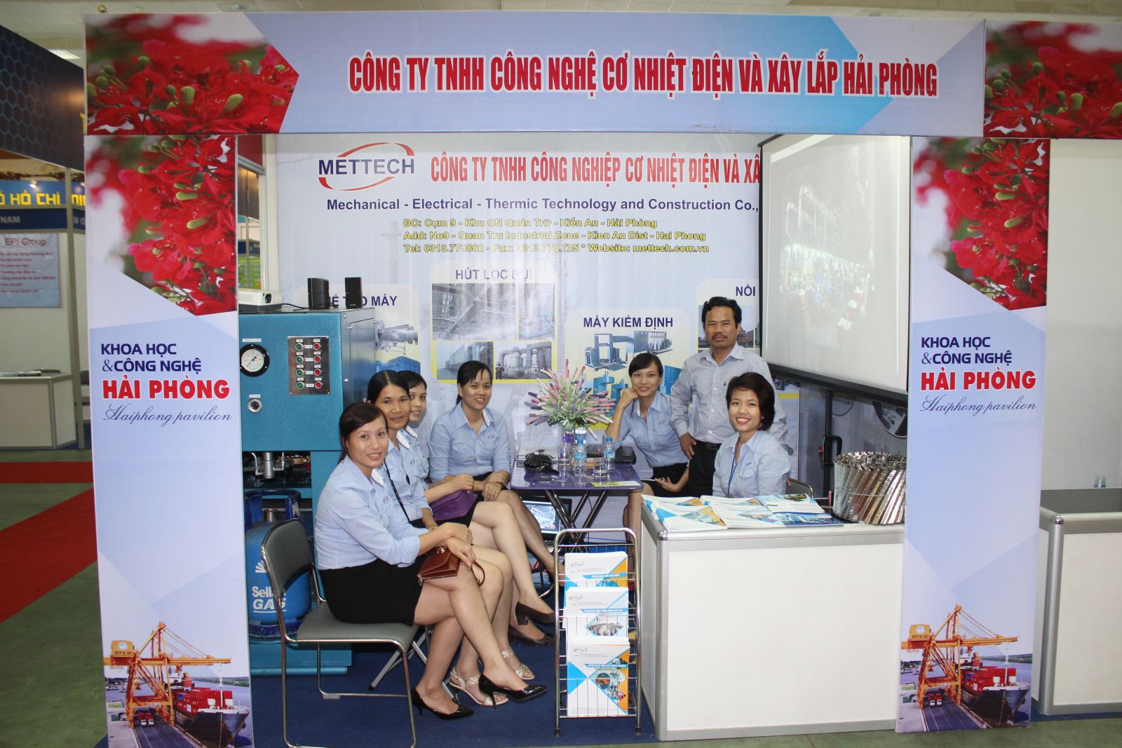 METTECH - Tham gia hội chợ Techmart 2015