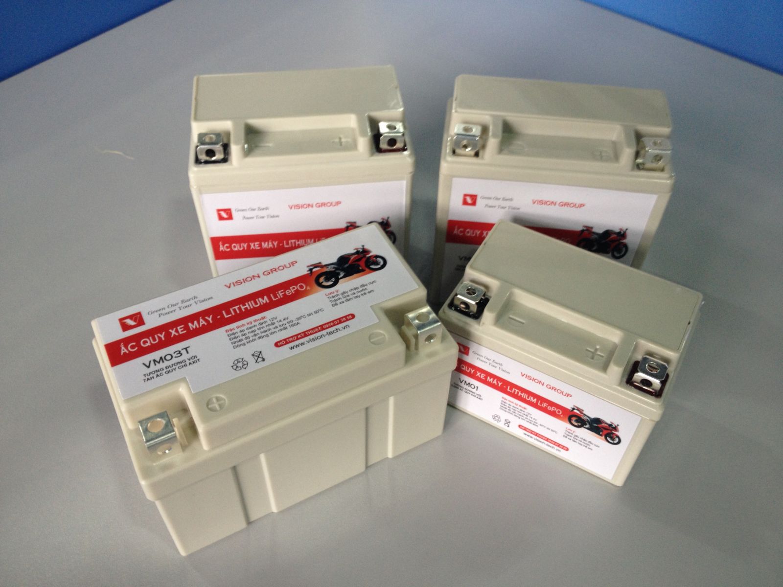 Ắc quy Lithium cho xe máy
