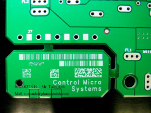Dịch vụ khắc, in barcode, m&atilde; vạch l&ecirc;n inox, kim loại&hellip;