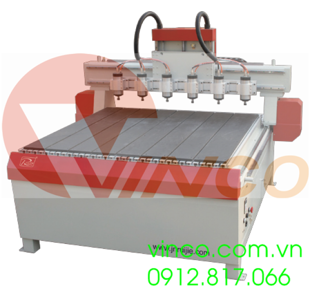 Máy CNC khắc gỗ nhiều đầu