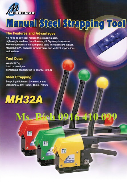 Máy đóng đai thép 3 trong 1 MH32A