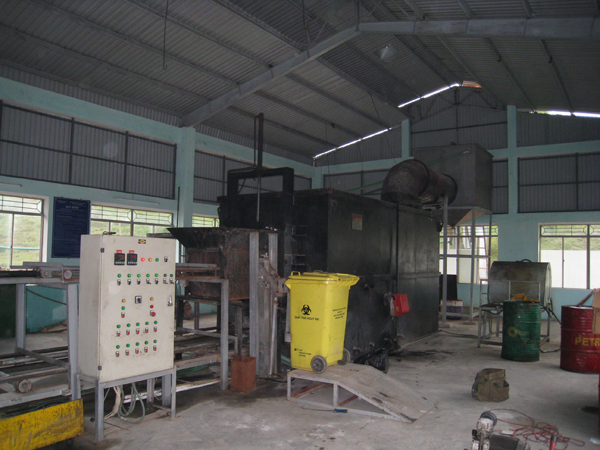Lò đốt rác thải y tế