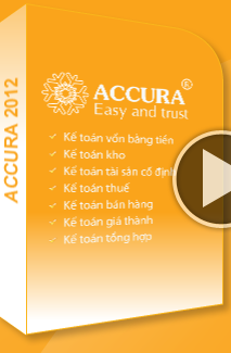 Phần mềm kế toán chuyên nghiệp Accura