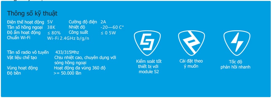 Trung tâm điều khiển Broadlink RM-Pro