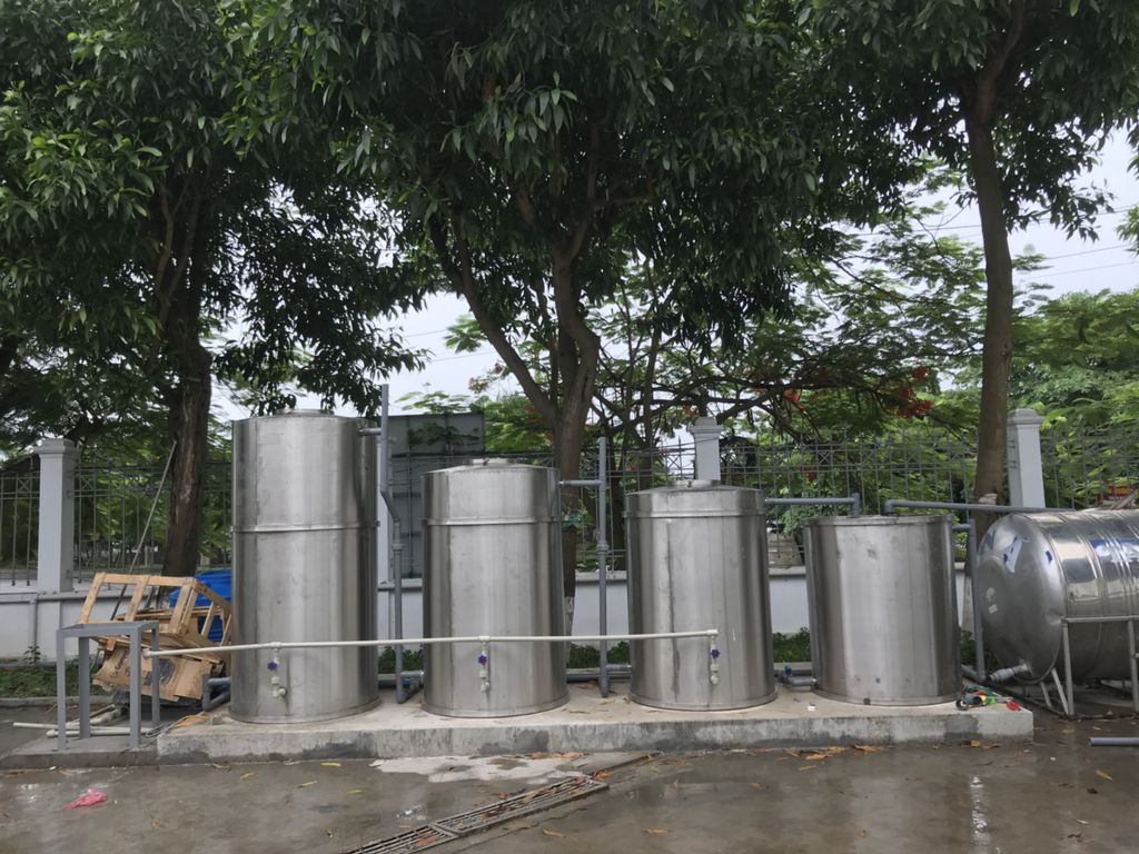 Hệ thống xử l&yacute; nước thải c&ocirc;ng ty TNHH To&agrave;n Hưng