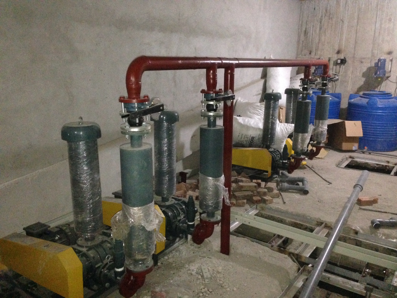 Hệ thống xử l&yacute; nước thải t&ograve;a nh&agrave; HDI Tower - 55 L&ecirc; Đại H&agrave;nh