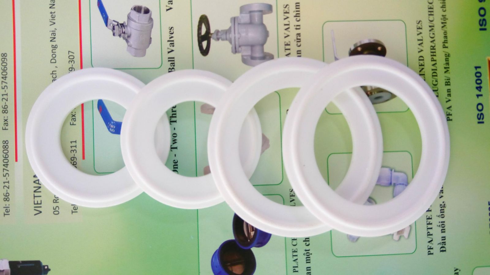 Ferrule gasket - Gioăng nối nhanh PTFE