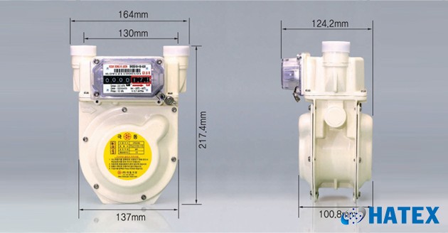 Đồng hồ đo lưu lượng kh&iacute; gas G1.6