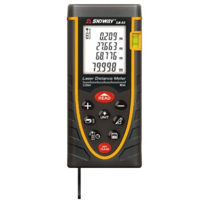 Thước đo khoảng c&aacute;ch laser SNDWAY 80m