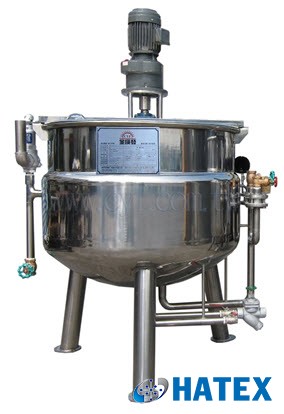 Nồi 2 vỏ c&oacute; c&aacute;nh khuấy JC-500