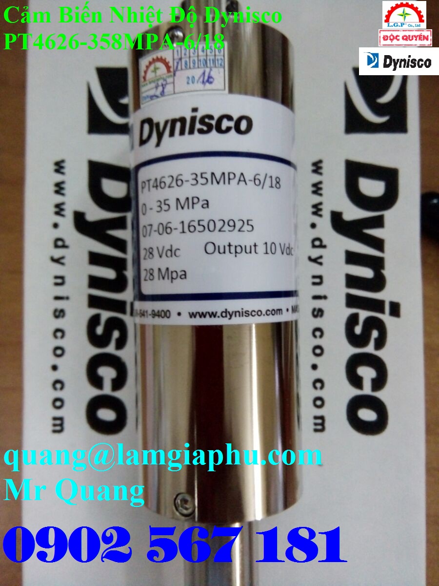 Cảm biến nhiệt độ Dynisco PT4626-35MPA-6/18