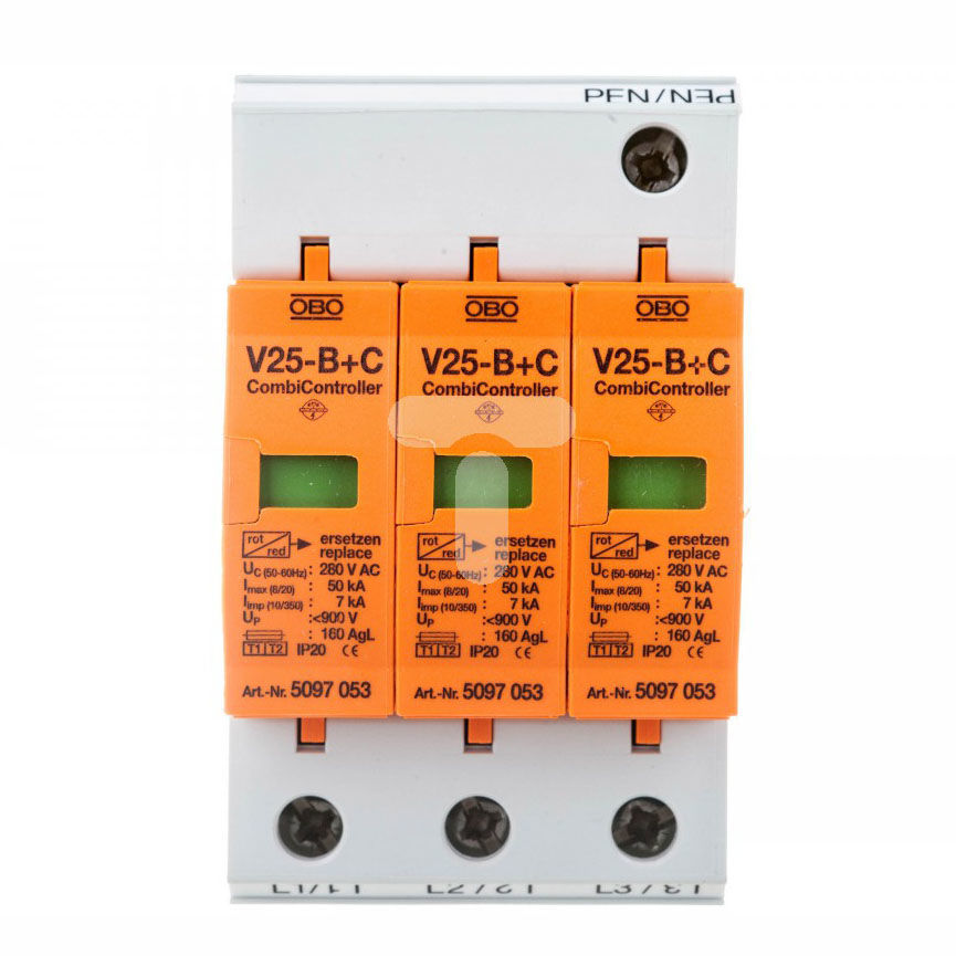 Thiết bị chống sét lan truyền OBO V20-C 3+NPE-280