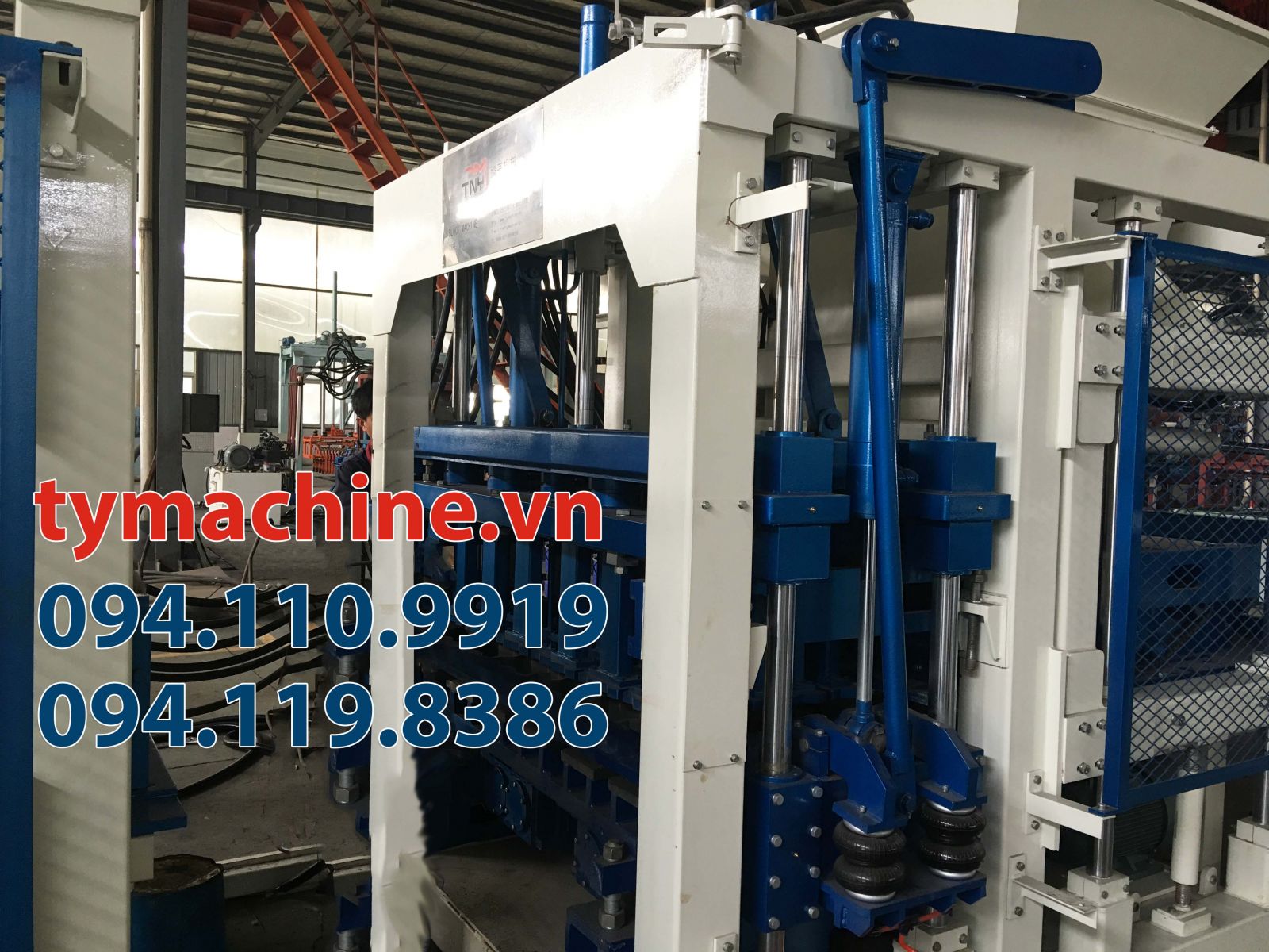 5 cốt l&otilde;i c&ocirc;ng nghệ của m&aacute;y sản xuất gạch kh&ocirc;ng nung TNY