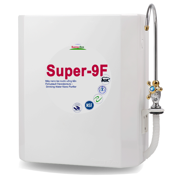 M&aacute;y lọc nước nano Super-9F - X&oacute;a tan nỗi lo nước sạch