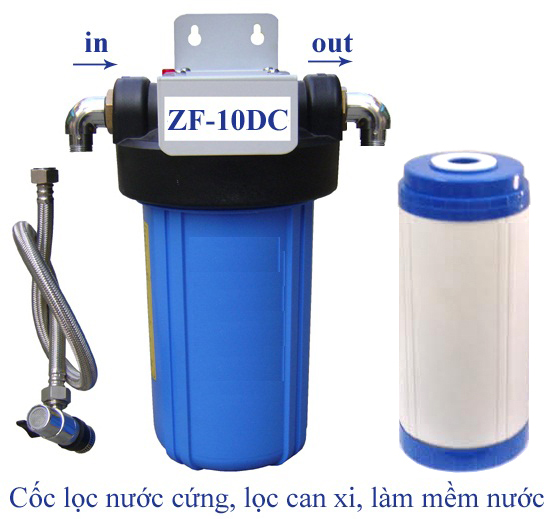Thiết bị lọc nước cứng l&agrave;m mềm nước Sunny-Eco ZF-10DC